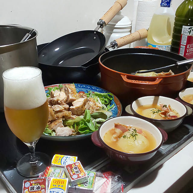 リバーライト 極japan ジャパン 鉄炒め鍋 28cm Ih対応 日本製 送料無料のレビュー クチコミとして参考になる投稿7枚 Roomclip ルームクリップ