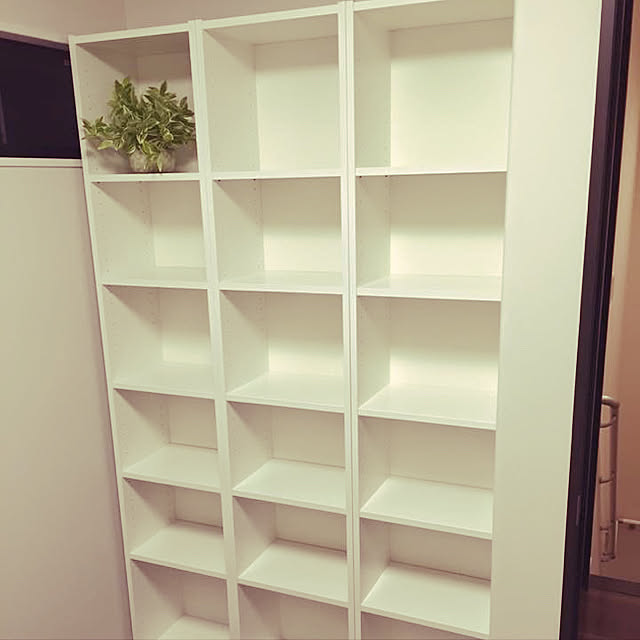 Ikea イケア ラック 書棚 幅40cm ホワイト Billy 通販 403 515 43のレビュー クチコミとして参考になる投稿13枚 Roomclip ルームクリップ