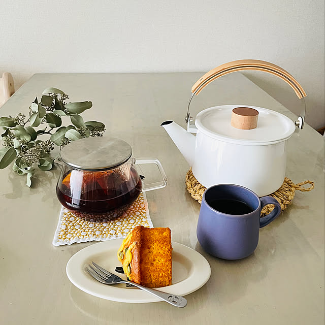 Lサイズ 850ml Carat Tea Pot カラット ティーポット Kinto キントー 紅茶 お茶 コーヒー ストレーナー 茶こし ポット 急須 あす楽対応 東海 のレビュー クチコミとして参考になる投稿4枚 Roomclip ルームクリップ