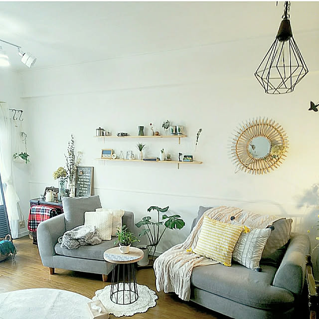 日昇 シーリングライト 6灯 Led対応 おしゃれ 照明 12畳用 スポットライト 天井照明 間接照明 和室 北欧 リビング ダイニング かわいい レダ シックスボーベルのレビュー 口コミとして参考になる投稿4枚 Roomclipショッピング