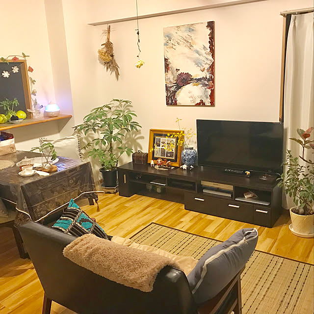 写真付きレビュー 伸縮ローボードテレビ台 Loniel ロニエル コーナー 省スペース 木製 32インチ 42インチ 50インチ 白 ホワイト ブラウン ブラック 北欧 おしゃれ 伸縮テレビ台 ローボード Tv台 Tvボード テレビボード テレビラック 送料無料 の通販商品 口コミ情報