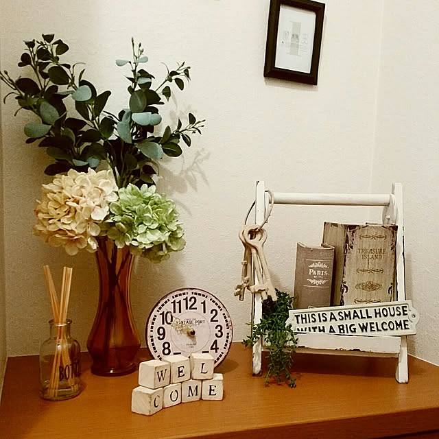 フェイクグリーン 紫陽花 あじさい 造花 ドライフラワー ガーランド 飾り オブジェ 観葉植物 おしゃれ Diy おしゃれ かわいい シンプル カフェ風 いなざうるす屋のレビュー クチコミとして参考になる投稿3枚 Roomclip ルームクリップ