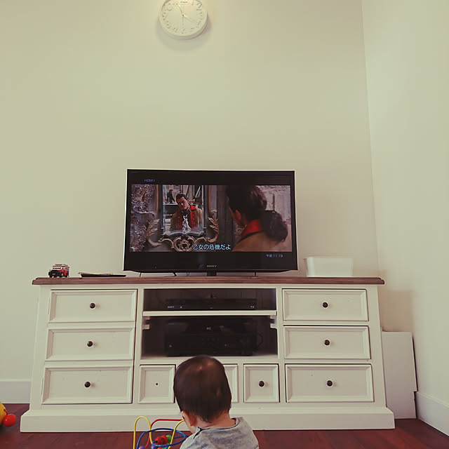 写真付きレビュー 掛け時計 電波時計 壁掛け時計 リズム時計 おしゃれ 北欧 かっこいい 白 ホワイト シンプル かわいい リビング ダイニング インテリア 子供部屋 8my4rh03 08の通販商品 口コミ情報 Roomclipショッピング