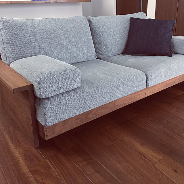 写真付きレビュー】送料無料 Masterwal BEAK SOFA 3P(WALNUT)(RANK 3 ...