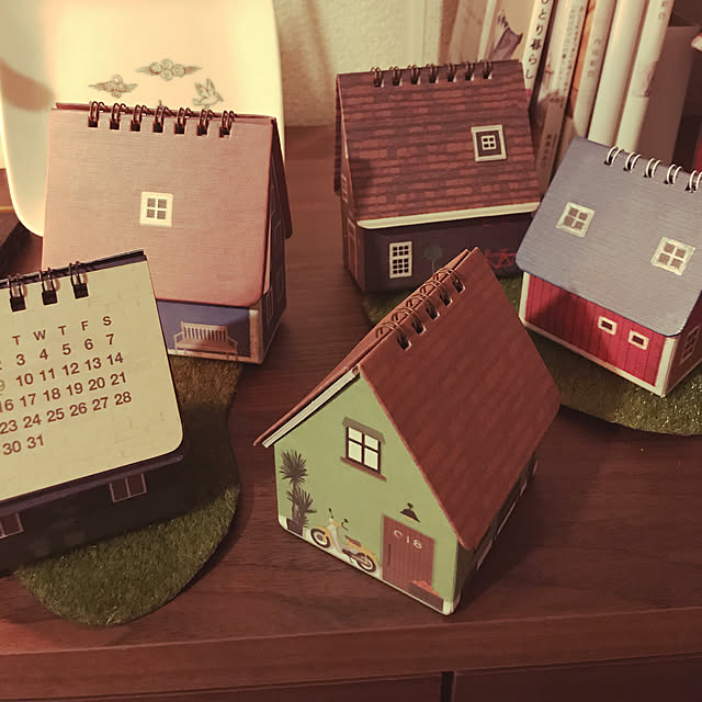 Greeting Life グリーティングライフ グリーティングライフ 18年 ハウス ボックス カレンダー グリーン C 992 Tkのレビュー 口コミとして参考になる投稿3枚 Roomclip ルームクリップ