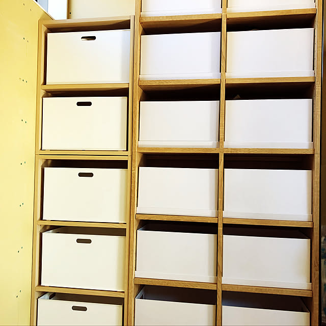 Ikea イケア 通販 Tjena ティエナ 収納ボックス ふた付き ホワイト C のレビュー クチコミとして参考になる投稿6枚 Roomclip ルームクリップ