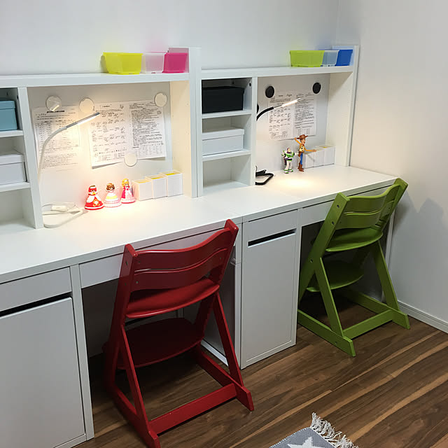 写真付きレビュー Ikea イケア デスク Micke テーブル 学習机 ホワイト 通販 803 542 76の通販商品 口コミ情報 Roomclipショッピング