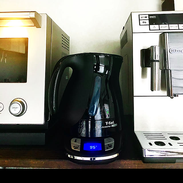 写真付きレビュー】ティファール T-fal 電気ケトル ジャスティンプラスコントロール ブラック 1.2L KO7558JPの通販商品口コミ情報 | RoomClipショッピング 写真付きレビュー】ティファール T-fal 電気ケトル ジャスティンプラスコントロール ブラック 1.2L KO7558JPの通販商品口コミ情報 | RoomClipショッピング