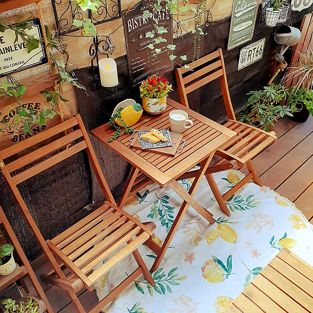 ニトリ 木製ガーデンベンチs Qtt 玄関先迄納品 合計金額7560円以上送料無料対象商品 のレビュー 口コミとして参考になる投稿16枚 Roomclip ルームクリップ