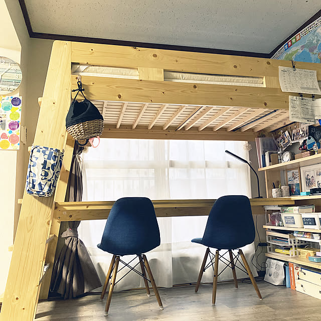 ロフトベッド 木製 システムベッド ベッド すのこベッド シングル ハイタイプ 子供 机付き デスク付き 収納 収納ラック付き はしご 天然木 すのこ 木製 キッズ 寮 ゲストハウス 民泊 シェアハウス 社宅 テレワーク 豊富な 定番 本物保証 大人気なdiy 工具通販店