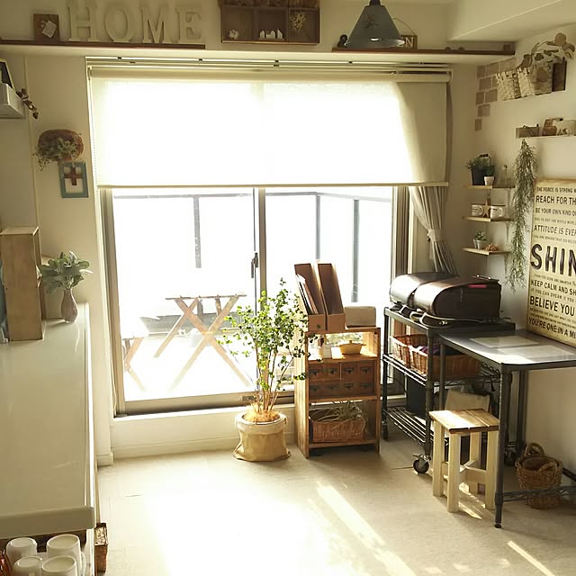 DIY棚/DIY/ヴィンテージ/ホームエレクターヴィンテージ/モニター当選/ホームエレクター&hellip;などのインテリア実例 201703