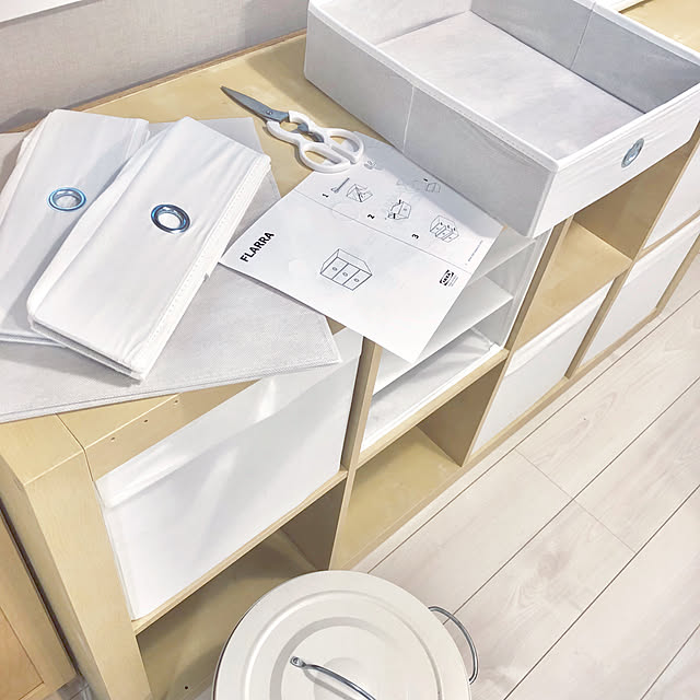 イケア Ikea Original Ikea 収納 ボックス Drona ドローナ 収納ボックス ホワイト 33x38x33 Cmのレビュー 口コミとして参考になる投稿27枚 Roomclip ルームクリップ