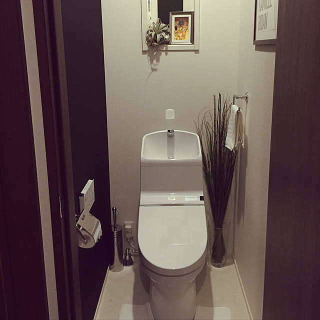 IKEA イケア BAREN トイレブラシ ステンレススチール 掃除 トイレ用品 雑貨 輸入のレビュー・クチコミとして参考になる投稿1枚