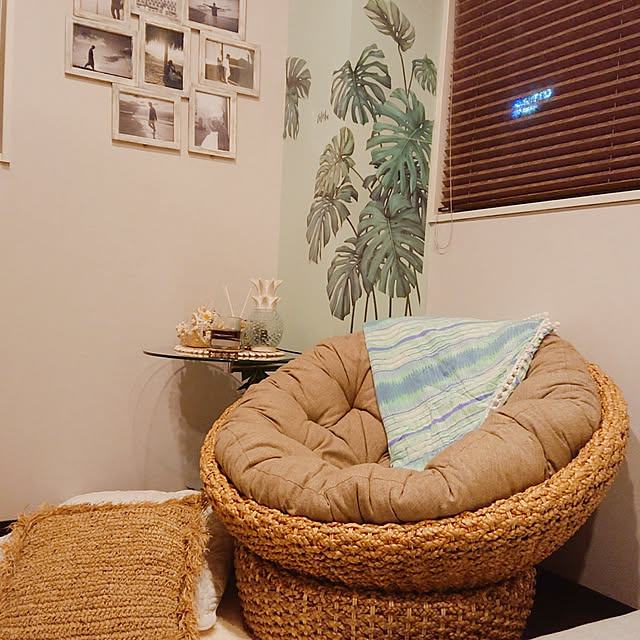写真付きレビュー】アジアン家具 バリ家具 パパサンチェア パパさん 人気の激安販壳 ウォーターヒヤシンス ラウンジチェア パパサン アジアン ソファー 1人掛け その他