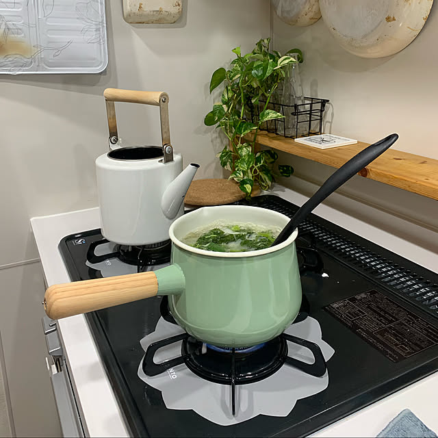 写真付きレビュー Ikea イケア 片手鍋 ふた付き グリーン1 5 L N Kastrull カストルル キッチン用品 調理器具 鍋 フライパン 鍋 おしゃれ シンプル 北欧 かわいいの通販商品 口コミ情報 Roomclipショッピング