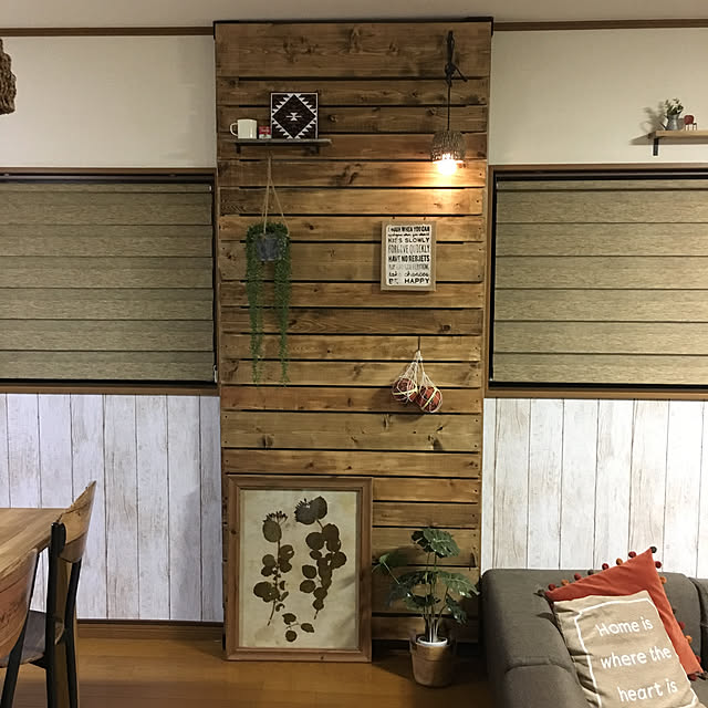 写真付きレビュー ニトリ テンペーパー シャビーウッド52x250 1年保証 玄関先迄納品 の通販商品 口コミ情報 Roomclipショッピング