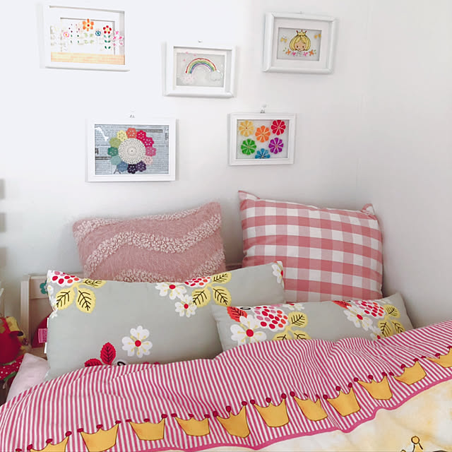写真付きレビュー Ikea イケア Naturkar 掛け布団カバー 枕カバー 子供用ベッドリネンの通販商品 口コミ情報 Roomclipショッピング