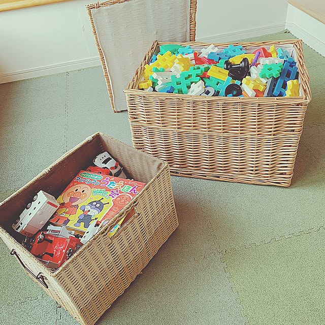 バスケット 小物入れ おしゃれ おもちゃ箱 アンティーク カントリー ブルックリン ヴィンテージ 北欧 収納ボックス 木製ボックス 新素材新作 おしゃれ