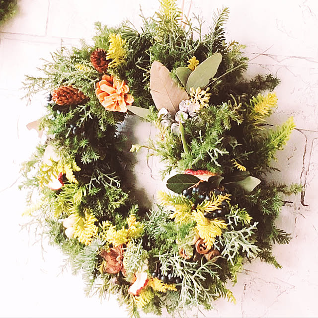 即日 Ydm cm ナチュラルラタンリース Mcy 0305 花器 リース リース土台 つる 手作り 材料のレビュー クチコミとして参考になる投稿3枚 Roomclip ルームクリップ