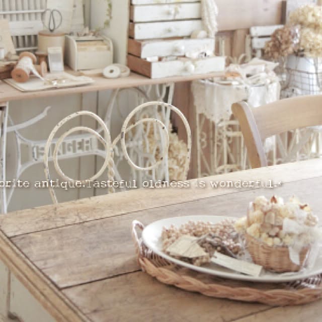 机/Lovely Style/アンティーク Lovely Style/アンティーク/フランスアンティーク...などのインテリア実例 - 2014-02-04 00:31:35