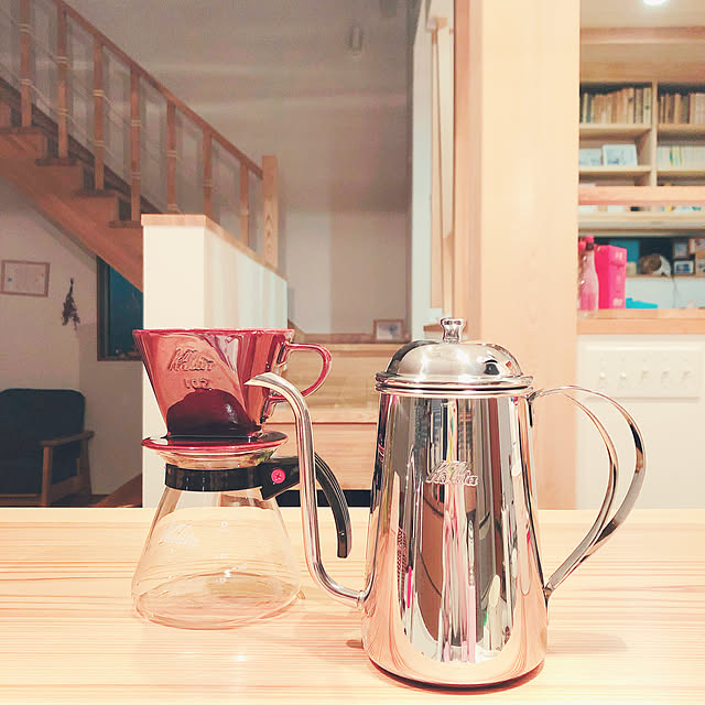 カリタ Kalita カリタ Kalita コーヒーポット ステンレス製 細口 1 2l 547のレビュー 口コミとして参考になる投稿21枚 Roomclip ルームクリップ