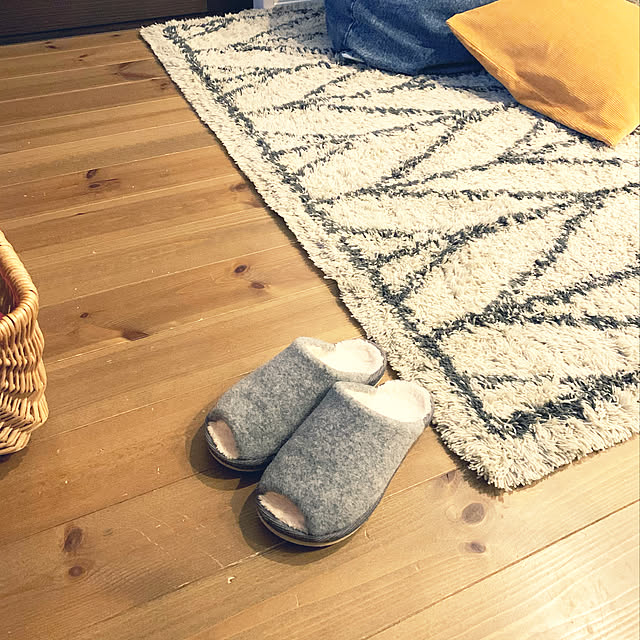 ニトリ スリッパ Nウォーム コンフォートgy M O I のレビュー 口コミとして参考になる投稿1枚 Roomclip ルームクリップ