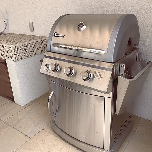 バーベキュー グリル ガス バーナー 3 BBQ LANDMANN アウトドア