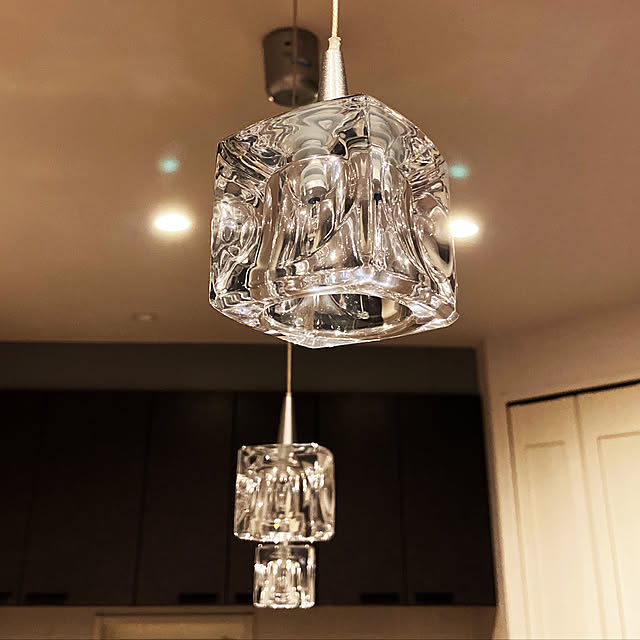 待望 ガラスキューブ4灯 ペンダントライト ecousarecycling.com