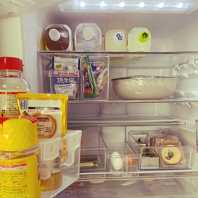 ニトリ 冷蔵庫整理トレー 浅型 S のレビュー 口コミとして参考になる投稿19枚 Roomclip ルームクリップ