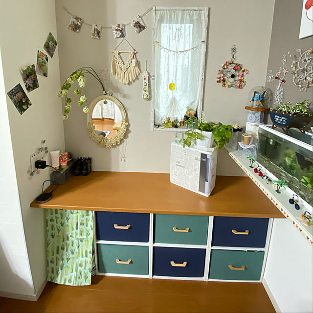 ニトリ たて型 小窓用カーテン スアレ 60x1 のレビュー 口コミとして参考になる投稿1枚 Roomclip ルームクリップ