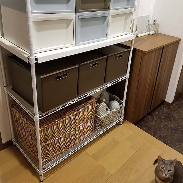 収納ボックス Risuスタックシステムケース レギュラーm 2段セット 収納ケース おしゃれ 北欧 チェスト 収納 引き出し 引出 小物入れ 書類ケース レターケース プラスチック ホワイト系 白 アイボリー ブラウン ブルー リスオンラインショップのレビュー クチコミ