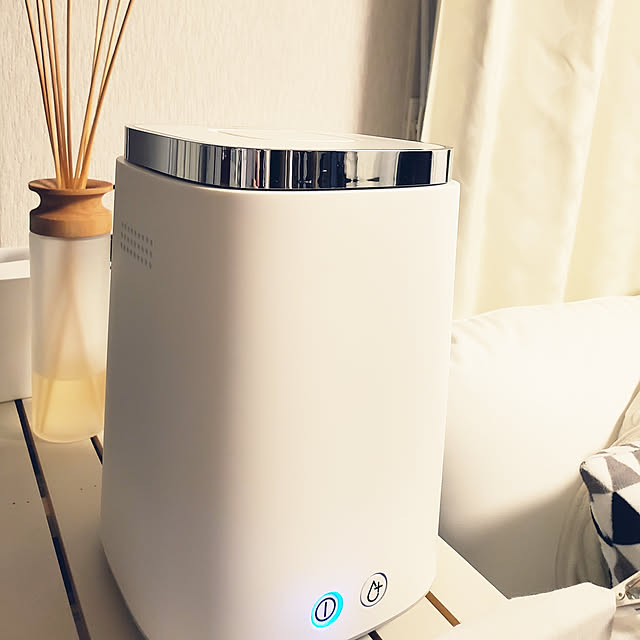 山善 Yamazen スチーム式 加湿器 2 4l Steam Cube Mag Ks J24のレビュー 口コミとして参考になる投稿7枚 Roomclip ルームクリップ