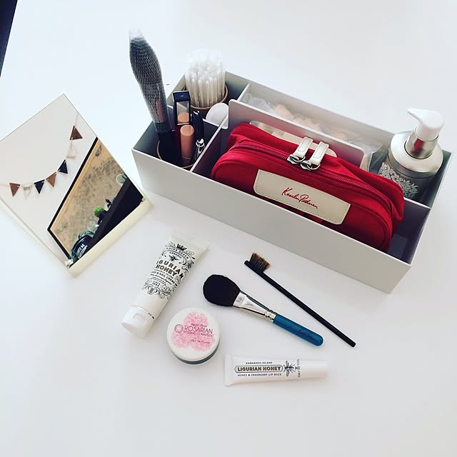無印良品 スチロール折りたたみミラー 大のレビュー 口コミとして参考になる投稿1枚 Roomclip ルームクリップ