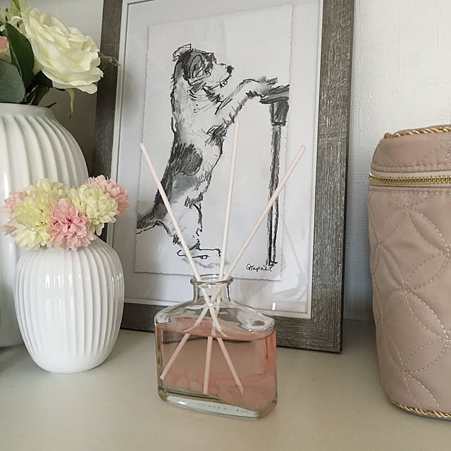 写真付きレビュー ニトリ アートポスター 犬 スケッチ風 ジャックラッセルテリア の通販商品 口コミ情報 Roomclipショッピング