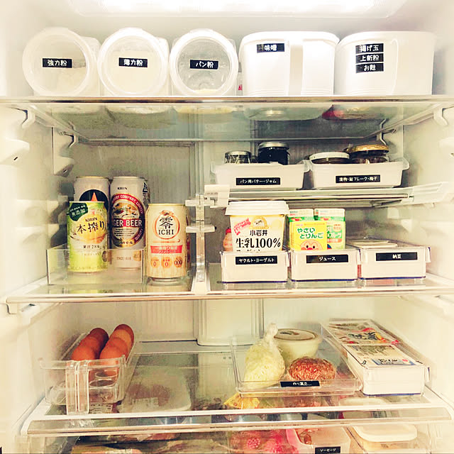 ニトリ 冷蔵庫整理トレー 浅型 S のレビュー 口コミとして参考になる投稿19枚 Roomclip ルームクリップ