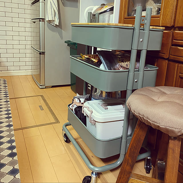 直接受け渡し】IKEA キッチンワゴン フォルホイア