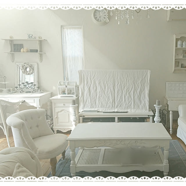 姫系 家具 ベッド キャビネット サイドテーブル ナイトテーブル 姫 アンティーク調 インテリア フレンチ 北欧 白 ホワイト チェスト 収納 化粧品 おしゃれ かわいい サロン ネイル ミラー デスク Country Corner カントリーコーナー ベッドサイドキャビネットのレビュー