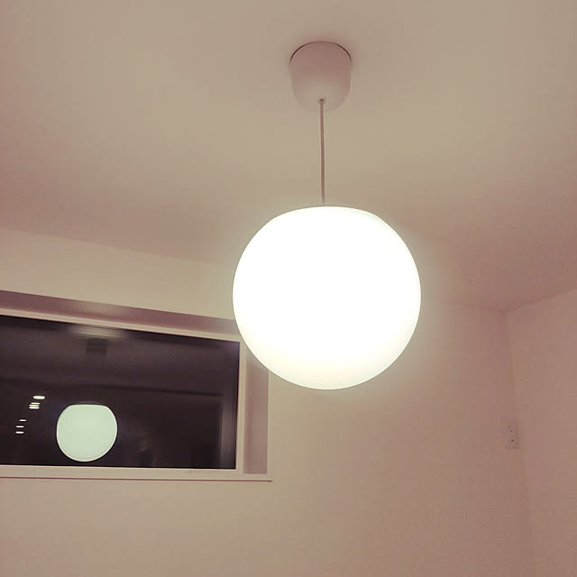 Ikea イケア 通販 Fado ファード ペンダントランプ ホワイト D のレビュー クチコミとして参考になる投稿1枚 Roomclip ルームクリップ