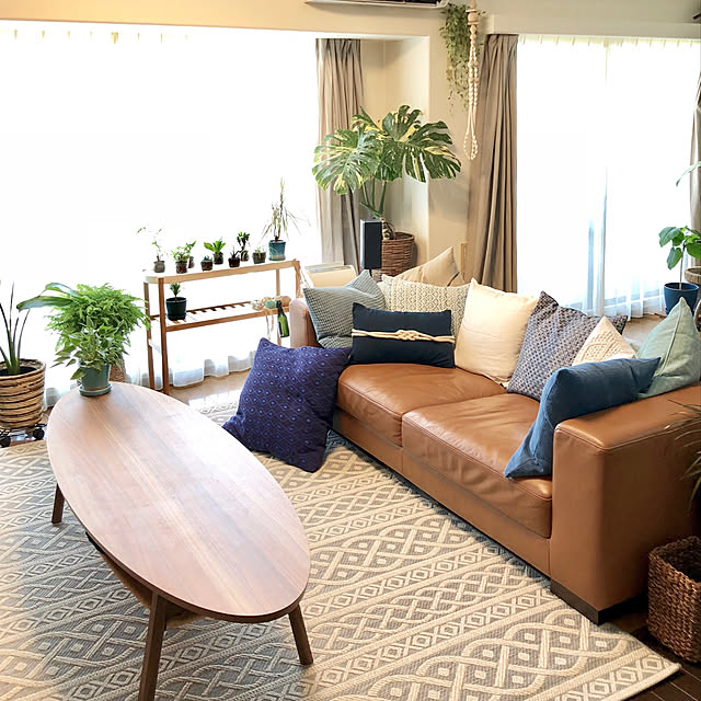 西海岸 ラグ 夏用 バリ風 アジアン リゾート風 子供部屋 3畳 カーペット 191 250 マリーネのレビュー クチコミとして参考になる投稿9枚 Roomclip ルームクリップ