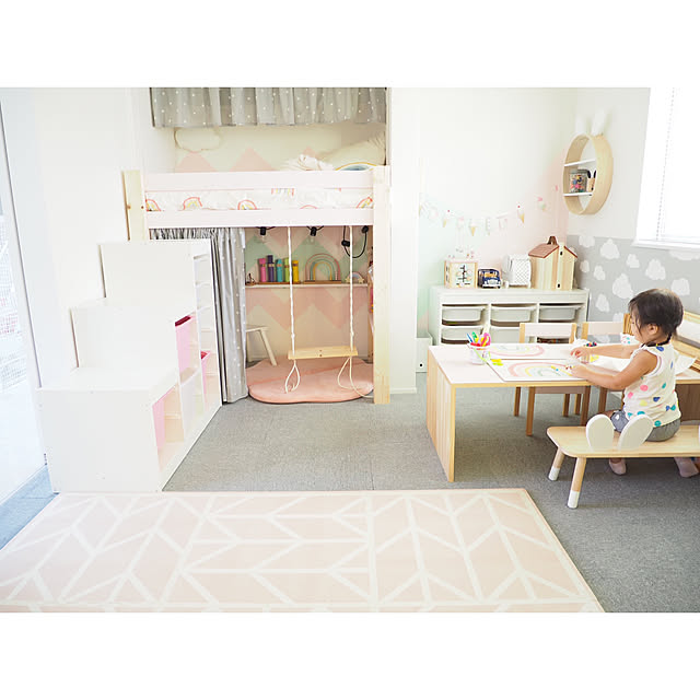 ニトリ×子供部屋女の子のまとめページ RoomClip (ルームクリップ)