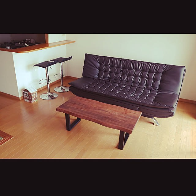 ニトリ 合皮ソファベッド Nシールド ロック Bk のレビュー 口コミとして参考になる投稿10枚 Roomclip ルームクリップ