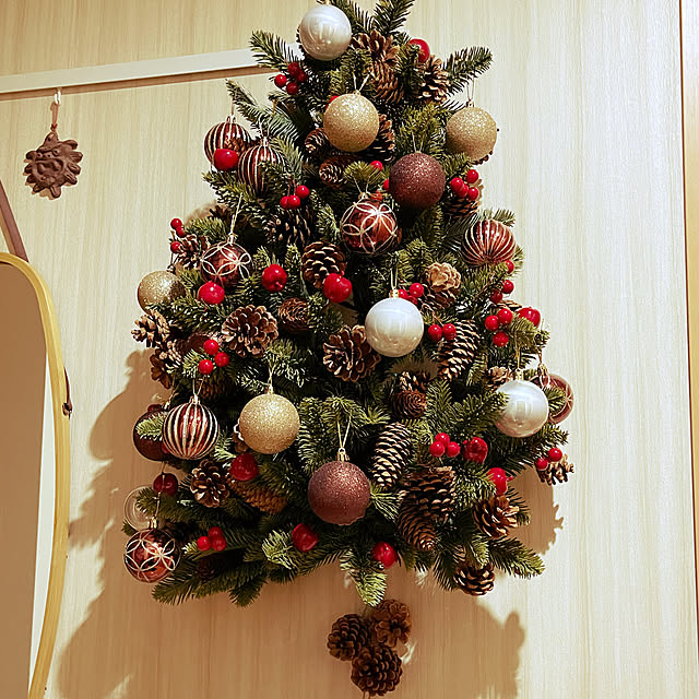 Groovy Outstyle クリスマスツリー オーナメント あり なし おしゃれ 北欧 リアル 樹木 組立簡単 ツリー ブランシェ 壁掛け型 85cm 樅のレビュー クチコミとして参考になる投稿2枚 Roomclipショッピング