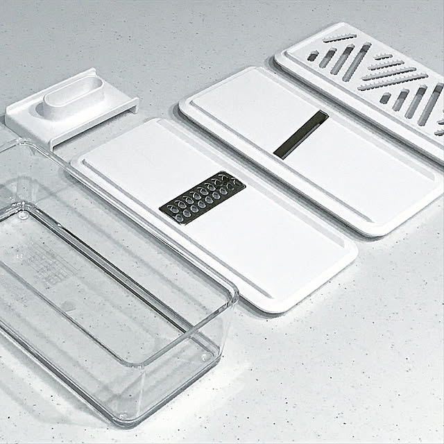 Keyuca公式店 ケユカ Freep調理器セット おしゃれ デザイン シンプル 食洗機対応 スライサー ギフト キッチン用品 プレゼント 結婚祝い 調理器具セット おろし器 千切りスライサー おろし金 キッチン 便利グッズ 調理用品 大根おろし機 山芋 キッチンツール 千切り 野菜