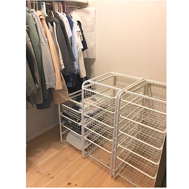 Ikea イケア Ikea イケア Algot 38x60x14 Cm ワイヤーバスケット ホワイトのレビュー 口コミ として参考になる投稿1枚