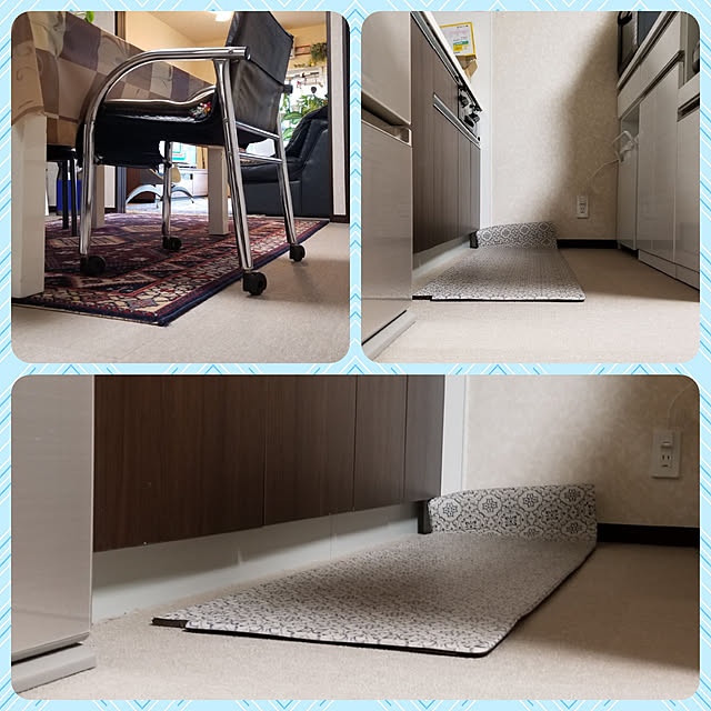 ニトリ 10枚以上で販売 タイルカーペット ハーゲン Mbr 50x50 のレビュー 口コミとして参考になる投稿27枚