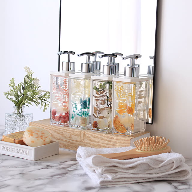 あす楽 メーカー直送 Selene セレーネ ソープボトル 350ml 詰め替えボトル おしゃれ ソープディスペンサー ハーバリウム ボトル ドライフラワー イエロー ブルー 貝殻 ピンク グリーン 緑 ナチュラル 母の日 プレゼント Oanのレビュー クチコミとして参考になる投稿2枚