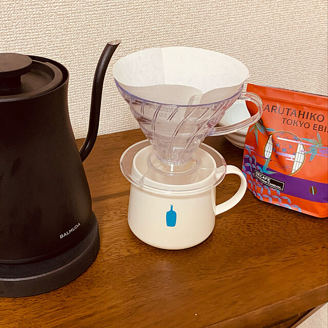 写真付きレビュー】カリタ Kalita コーヒー ドリップトレイ 波佐見焼 磁器製 日本製 HASAMI  Kalita コーヒー #44040の通販商品口コミ情報  | RoomClipショッピング