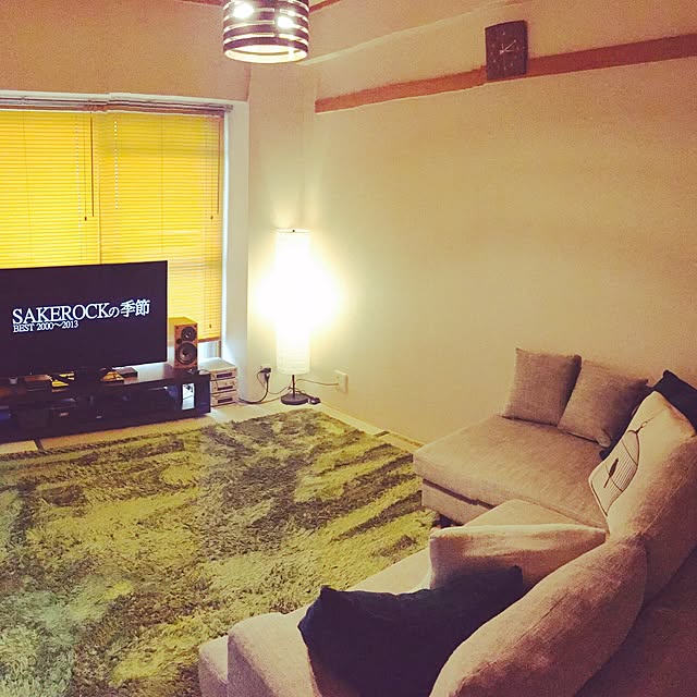 ホットカーペット対応 約3畳 カバー カーペット ひとり暮らし 1R 1K