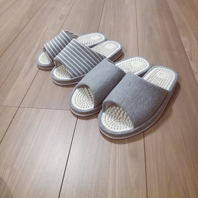 ニトリ 健康スリッパ L 足つぼソフト ムジgy L のレビュー 口コミとして参考になる投稿1枚 Roomclip ルームクリップ