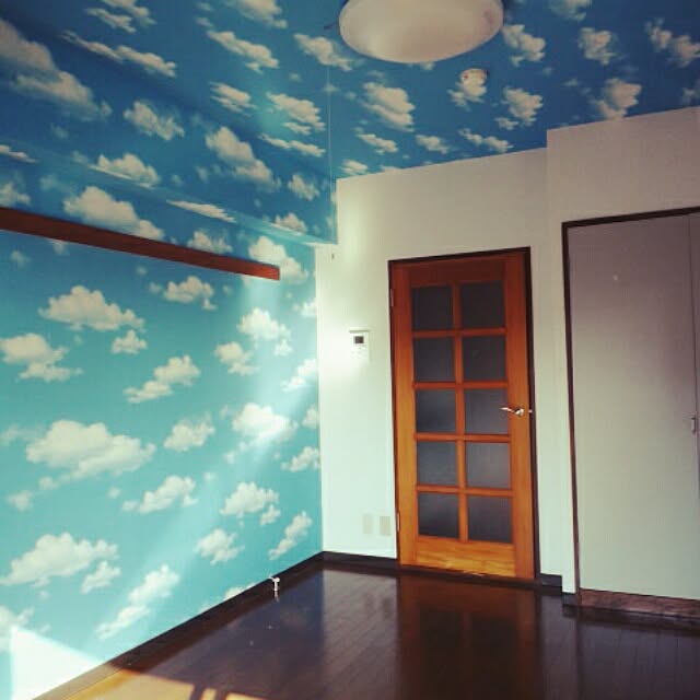 壁 天井 一人暮らし 青空天井のインテリア実例 15 02 05 23 39 43 Roomclip ルームクリップ